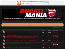 Tablet Screenshot of ducati-mania.com